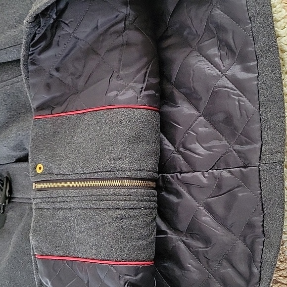 Alpine Swiss womens gray wool blend coat sz 2x - Picture 5 of 8